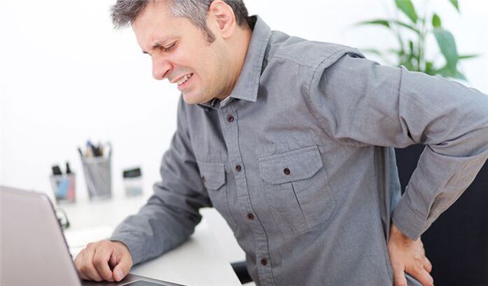 Dolor de espalda con osteocondrosis